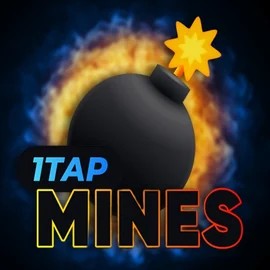 1Tap Mines slot icon by Turbo Games, available at Lyra Bet Casino