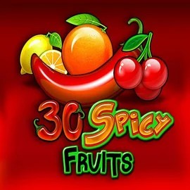 Enjoy 30 Spicy Fruits by Amusnet Interactive – logo hosted on casinolyra.bet