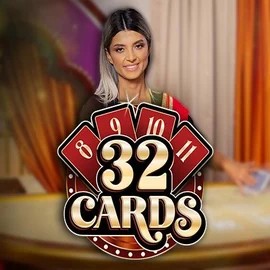 32 Cards slot visual from Ezugi available on casinolyra.bet