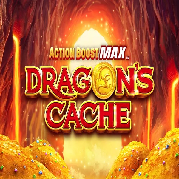 Enjoy Action Boost Max Dragon's Cache by SpinPlay Games – logo hosted on casinolyra.bet
