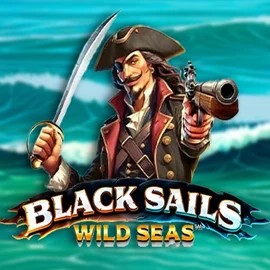 Black Sails Wild Seas logo by Infinity Dragon Studios Lyra Bet Casino