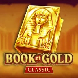 Book of Gold Classic online game logo by Playson on casinolyra.bet