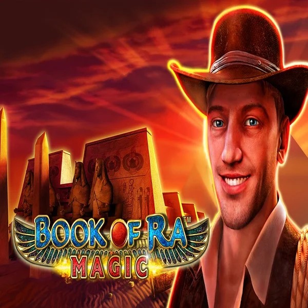 Try Book of Ra Magic slot by Greentube on casinolyra.bet – logo image