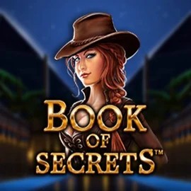 Book of Secrets logo by SYNOT Games at Lyra Bet Casino