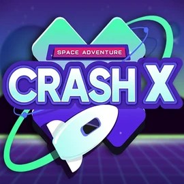 Enjoy Crash X by Turbo Games – logo hosted on casinolyra.bet