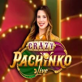 Crazy Pachinko logo – Live Casino by Evolution at Lyra Bet Casino