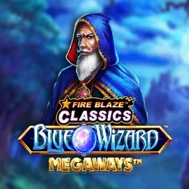 Fire Blaze Blue Wizard Megaways online slot from Rarestone Gaming – play at casinolyra.bet