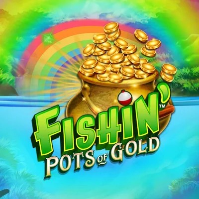 Fishin Pots Of Gold game by Gameburger Studios – logo hosted on Lyra Bet Casino