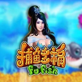 Fu Fish online game logo by Skywind Group on casinolyra.bet