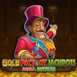 Gold Factory Jackpots Mega Moolah – slot by Aurum Signature Studios, featured at casinolyra.bet
