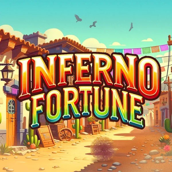 Inferno Fortune logo by Atomic Slot Lab at Lyra Bet Casino