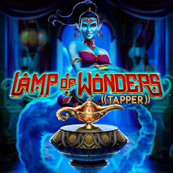 Lamp Of Wonders Tapper slot logo by Greentube at Lyra Bet Casino