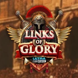 Slots logo of Links of Glory from Slingshot Studios at Lyra Bet Casino