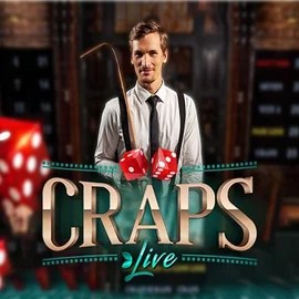 Live Craps game by Evolution – logo hosted on Lyra Bet Casino