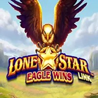 Lone Star Link Eagle Wins slot logo by Novomatic at Lyra Bet Casino