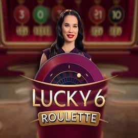 Lucky 6 Roulette slot visual from Pragmatic Play available on casinolyra.bet
