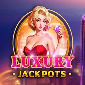 Luxury Jackpots logo – Jackpots by Triple Cherry at Lyra Bet Casino