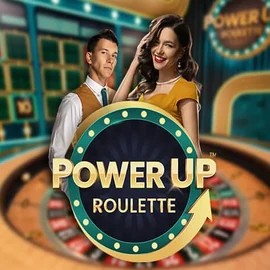 PowerUP Roulette game by Pragmatic Play – logo hosted on Lyra Bet Casino