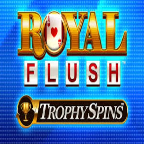 Royal Flush Trophy Spins casino game by Greentube – featured logo at Lyra Bet Casino