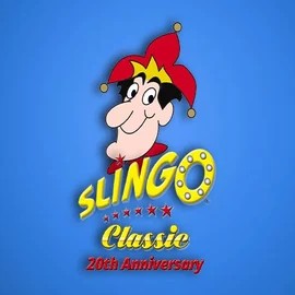 Slingo Classic 20th Anniversary casino game by Slingo – featured logo at Lyra Bet Casino