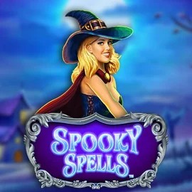 Official Slots logo: Spooky Spells by Novomatic at Lyra Bet Casino