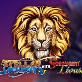 Play the Stellar Jackpots with Serengeti Lions slot by Lightning Box Game on Lyra Bet Casino