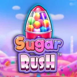 Official Slots logo: Sugar Rush by Pragmatic Play at Lyra Bet Casino