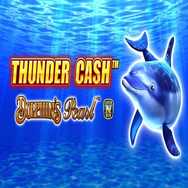 Thunder Cash Dolphins Pearl by Novomatic, showcased at casinolyra.bet – game logo