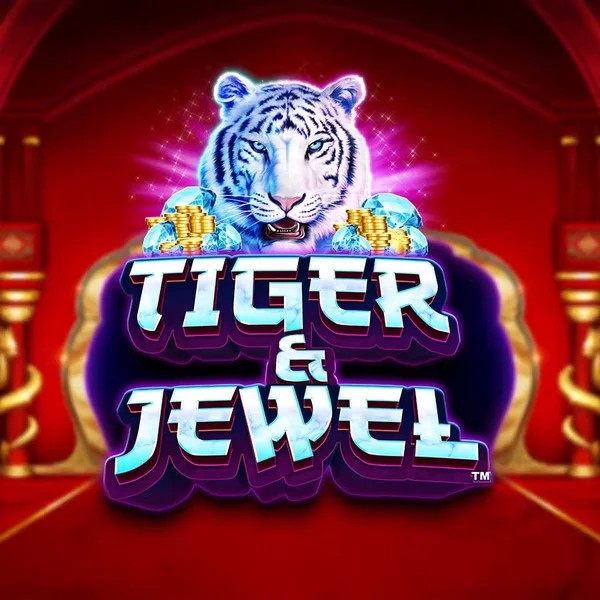 Tiger and Jewel online game logo by Greentube on casinolyra.bet