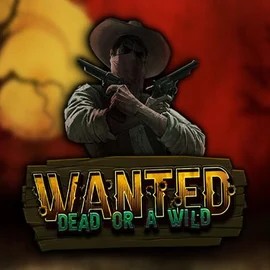 Wanted Dead or a Wild by Hacksaw Gaming, showcased at casinolyra.bet – game logo