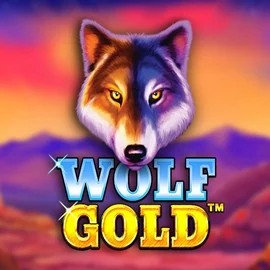 Wolf Gold by Pragmatic Play, showcased at casinolyra.bet – game logo